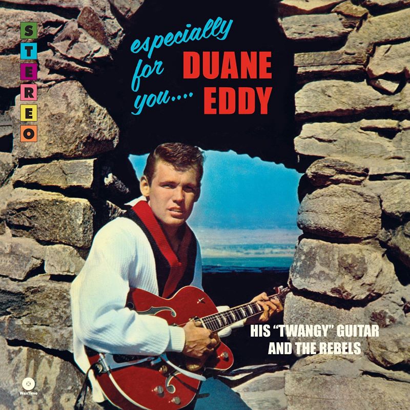 Duane Eddy vinyl record memories with his twangy guitar playing Rebel Rouser...