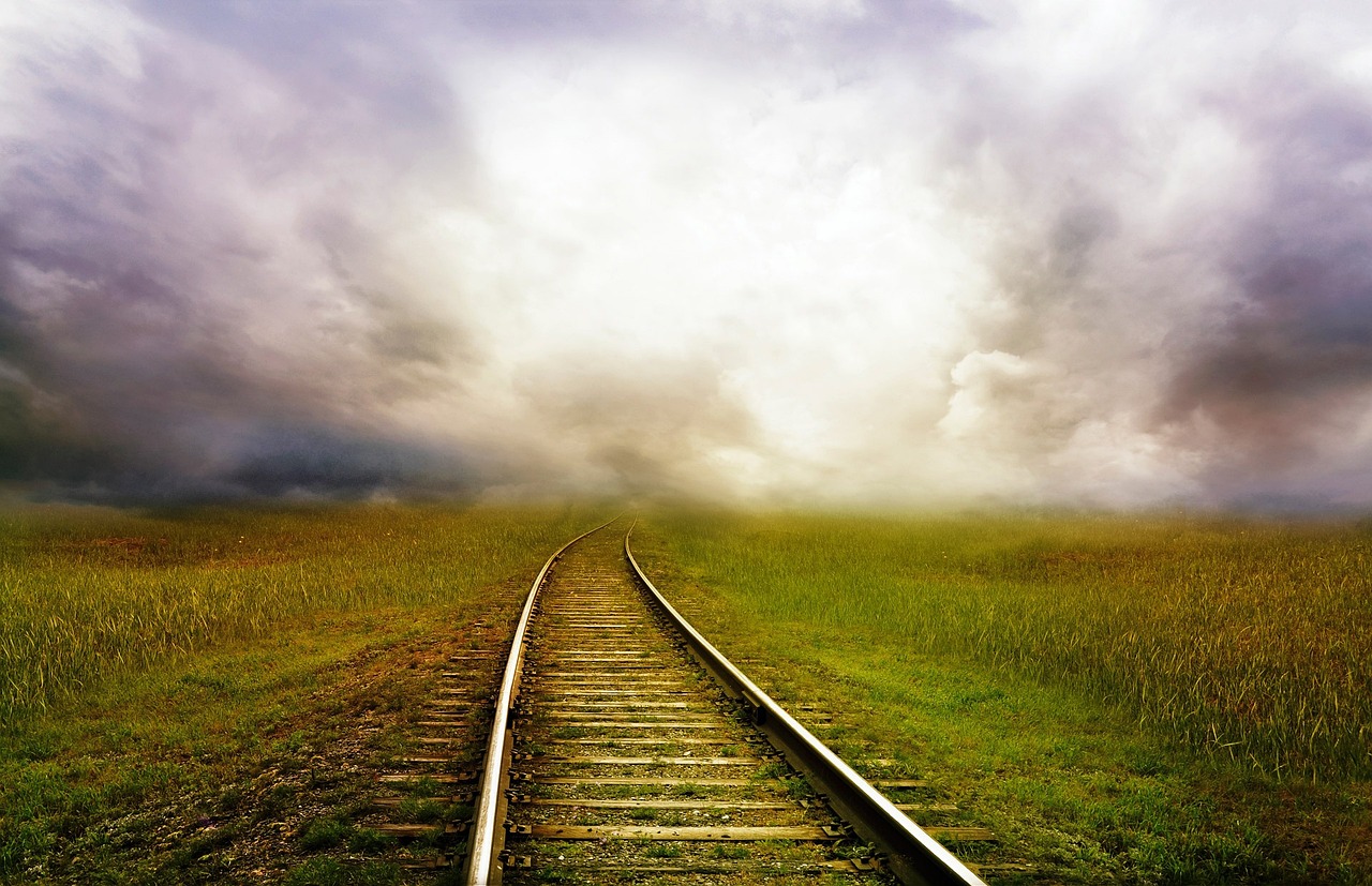 Johnny Cash and June Carter riding that train to heaven together.