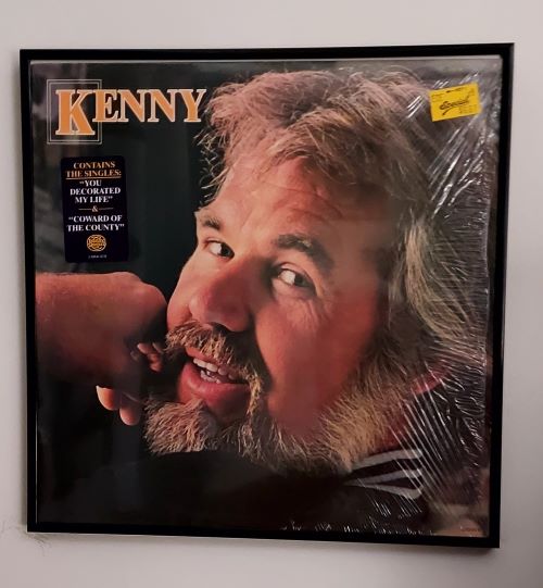 Kenny Rogers Album collection series for June 2024 Newsletter.