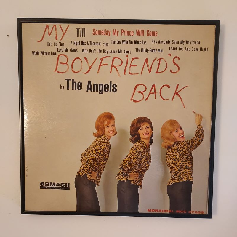 The Angels Vinyl Record Memories from the early '60s was still somewhat a time of innocence. They sang of true love, dreamy boys, and heartbreak, and sang this vengeful song with a passion.